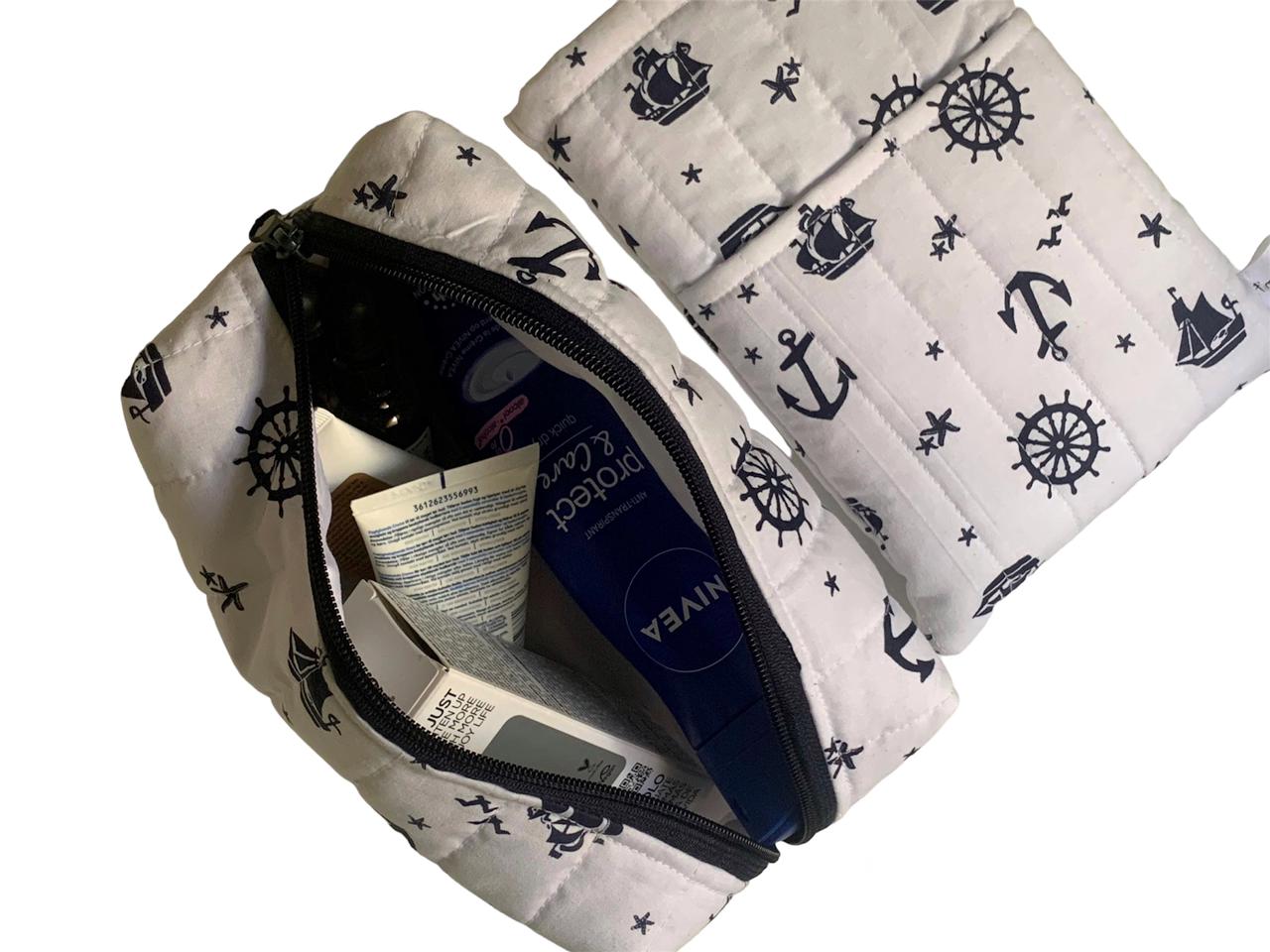 Maritime Set (pouch, book sleeve and pc sleeve)