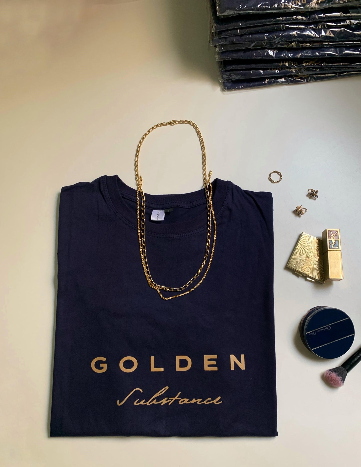 Golden T-shirt