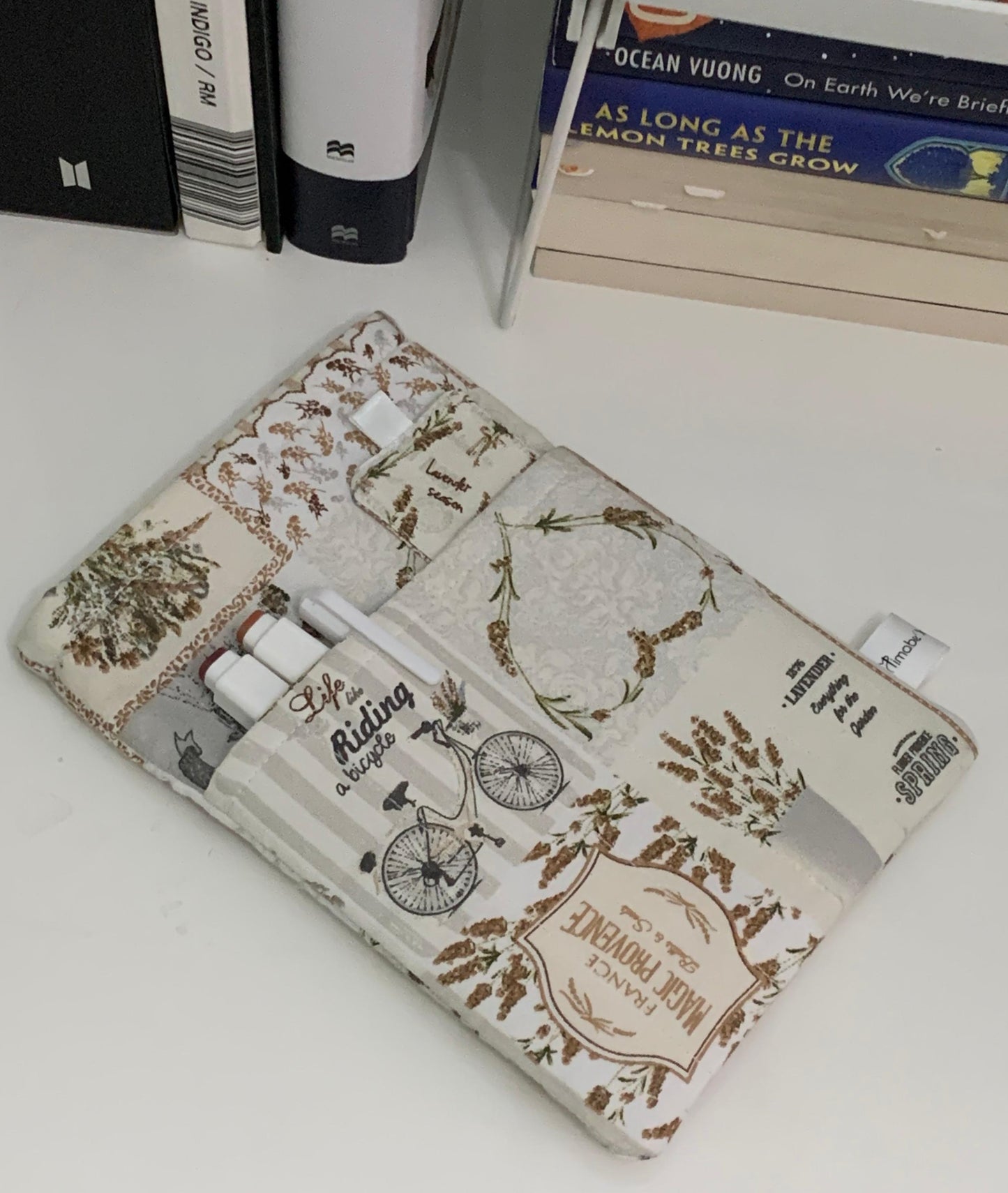 Life like riding a bicycle book sleeve