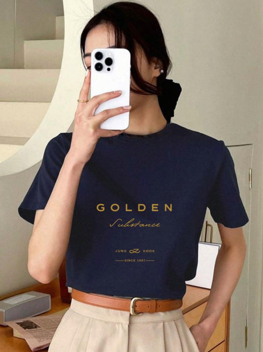 Golden T-shirt